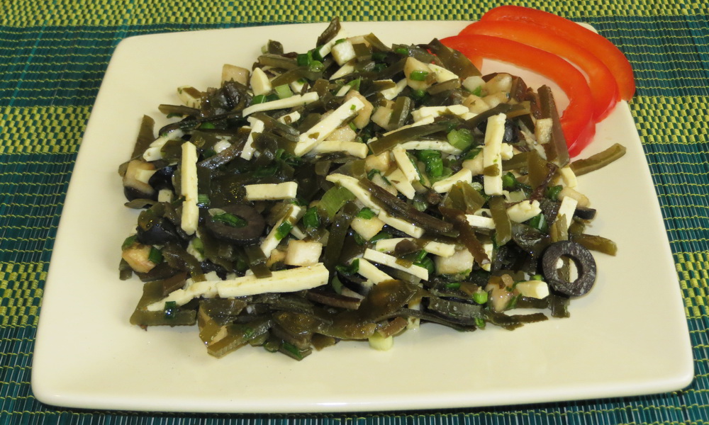 Салат с морской капустой рецепты